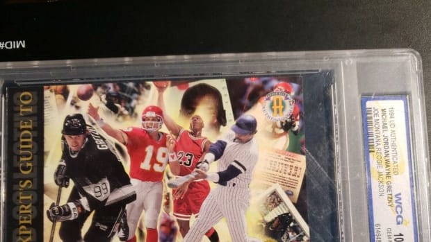 1994 Upper Deck  Michael Jordan, Joe Montana, Wayne Gretzky Card JUMBO MINT 10