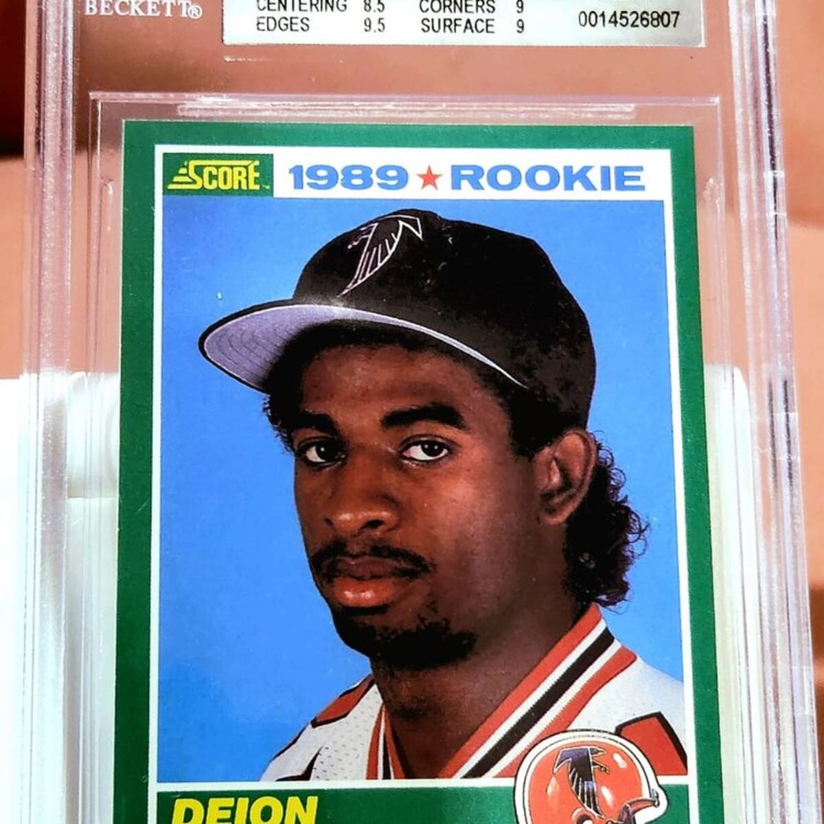 Deion Sanders Football And Baseball Cards