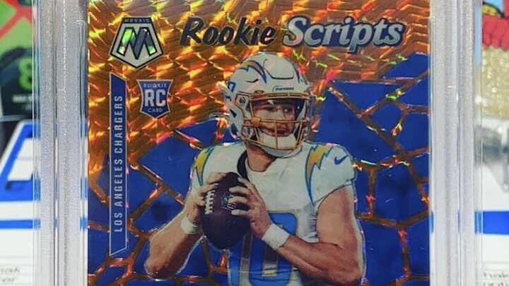 Justin Herbert Sports Card Listed for $5,000 in Secondary Market Justin Herbert Sports Card Listed for $5,000 in Secondary Market