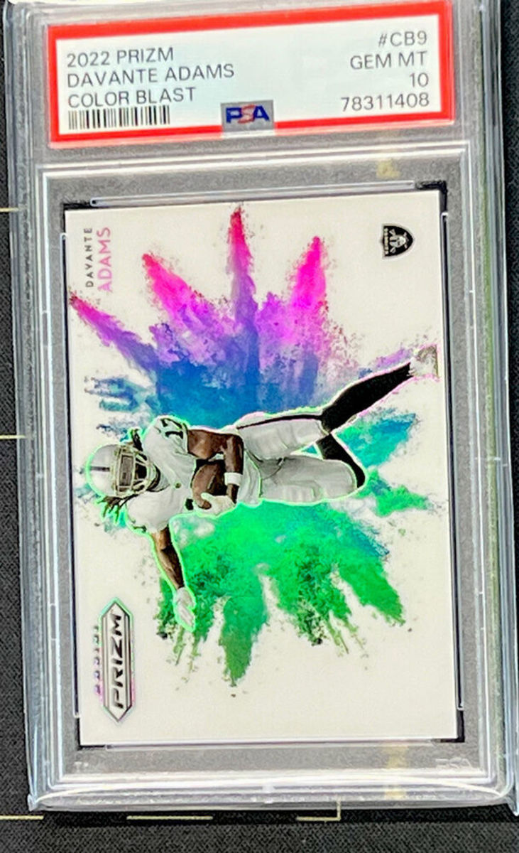 🔥Davante Adams Prizm White Color Blast PSA 10 Immaculate Value Invest Now!