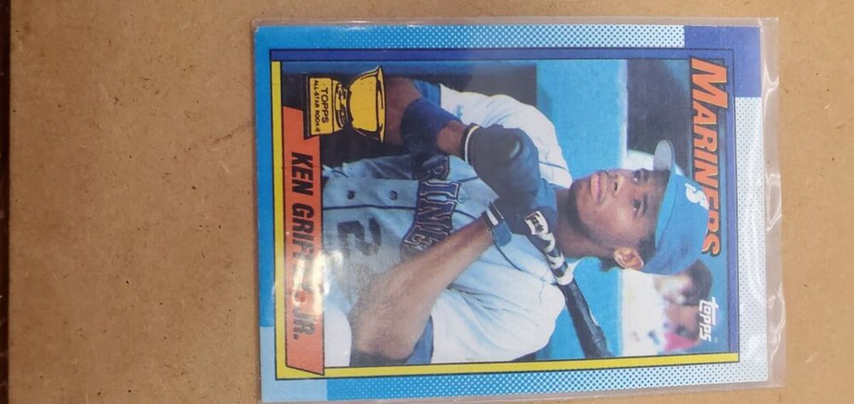 Topps 1990 Ken Griffey Jr. Seattle Mariners #336 Baseball Card