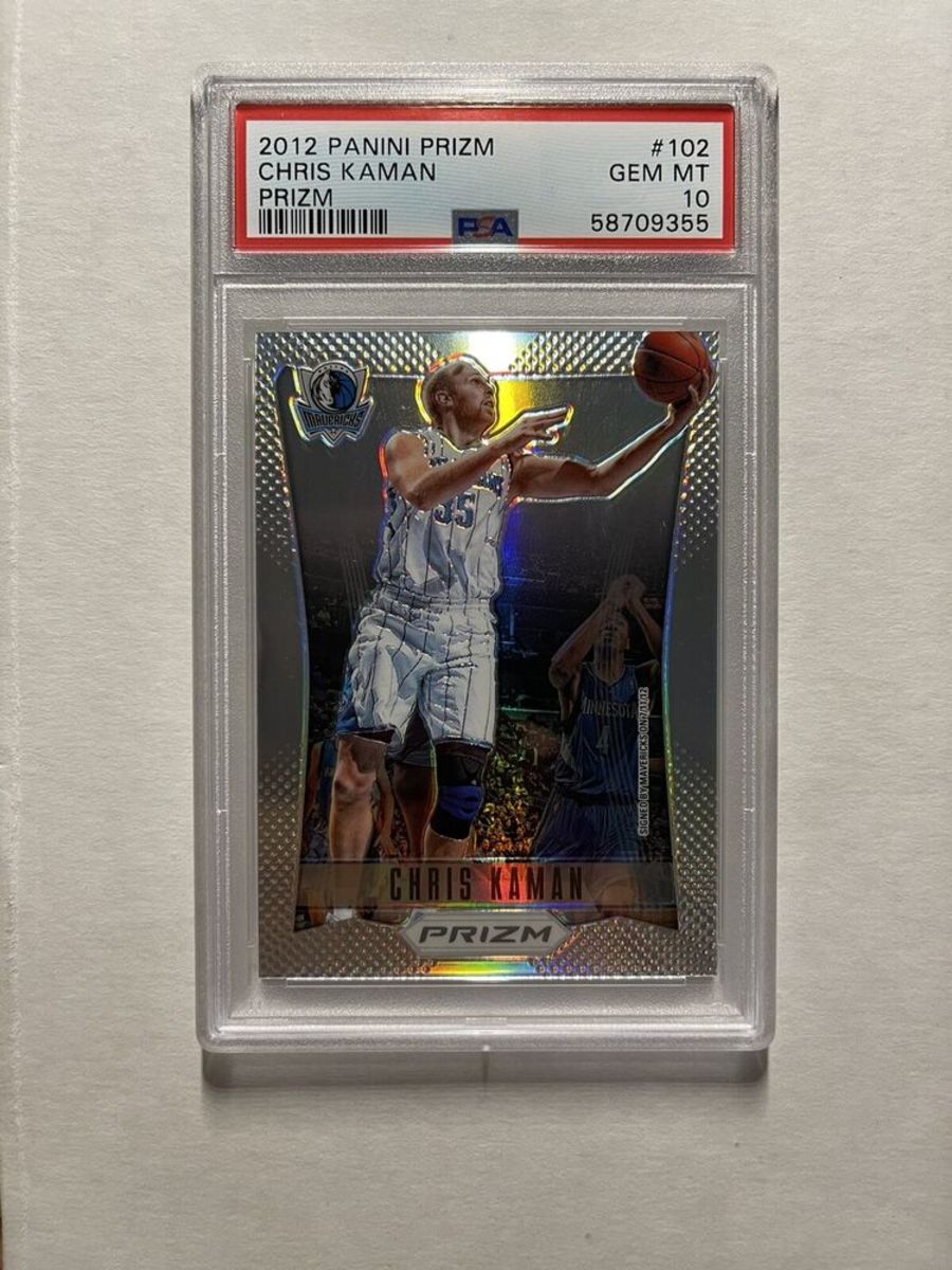 Chris Kaman 2012-13 Panini Prizm #102 Silver Prizms PSA 10 Gem Mint