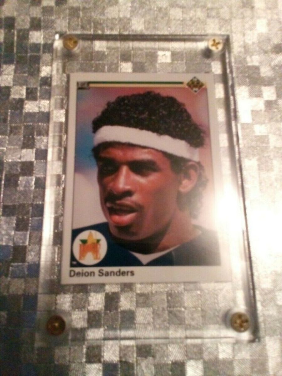 1990 Upper Deck DEION SANDERS Rookie Card