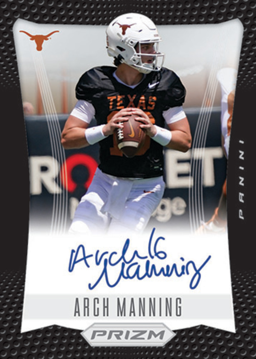 Arch Manning signed an exclusive NIL deal with Panini America.